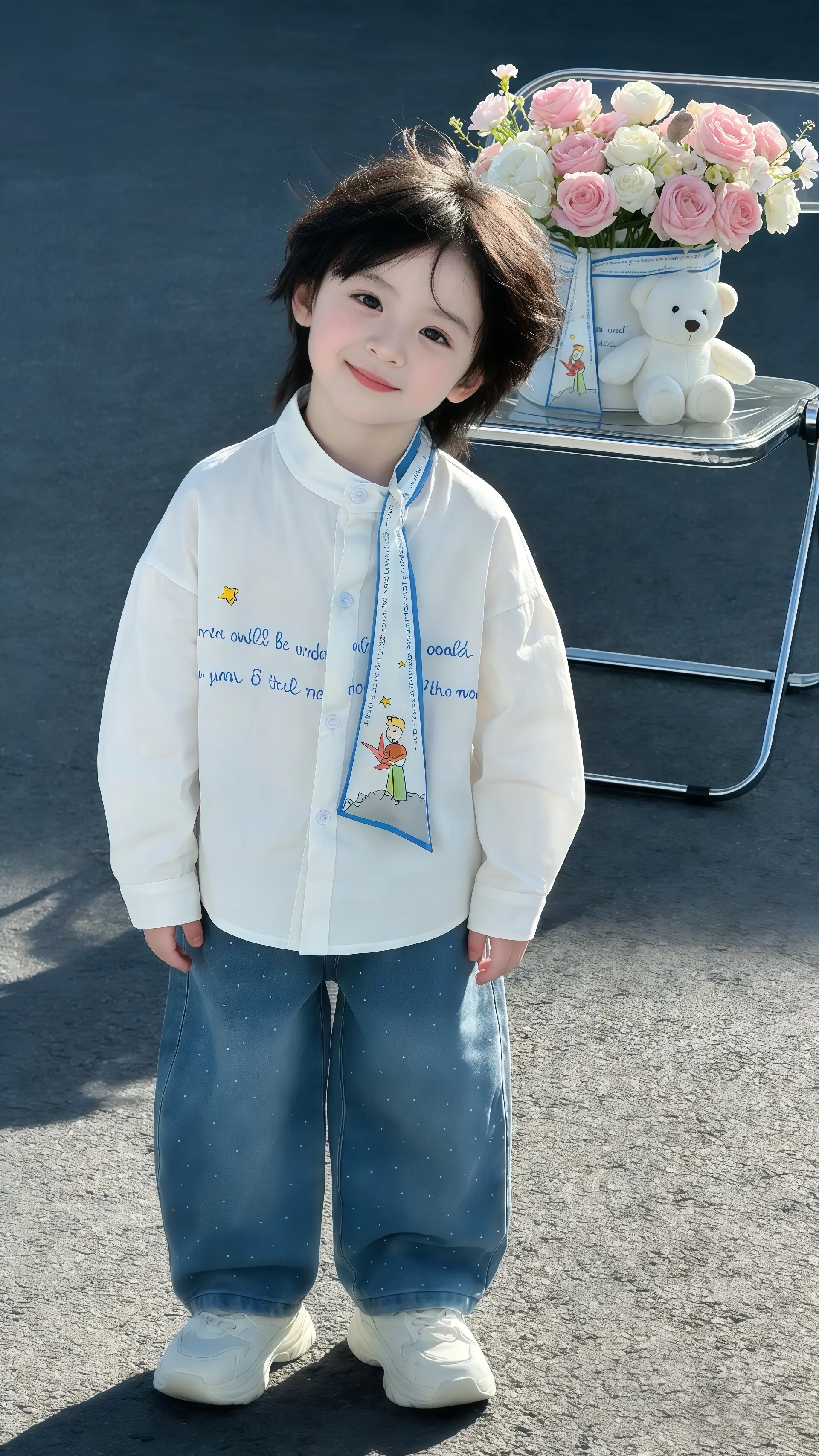 春天穿什么我已经想好我决定今年开春这么穿男童套装男童韩系穿搭 开春穿搭思路