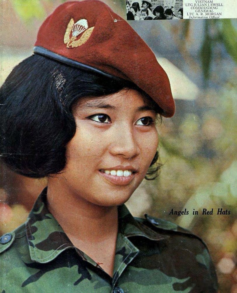 阮氏金琼（Nguyen Thi Kim Quynh）上士，20岁，是ARVN空降