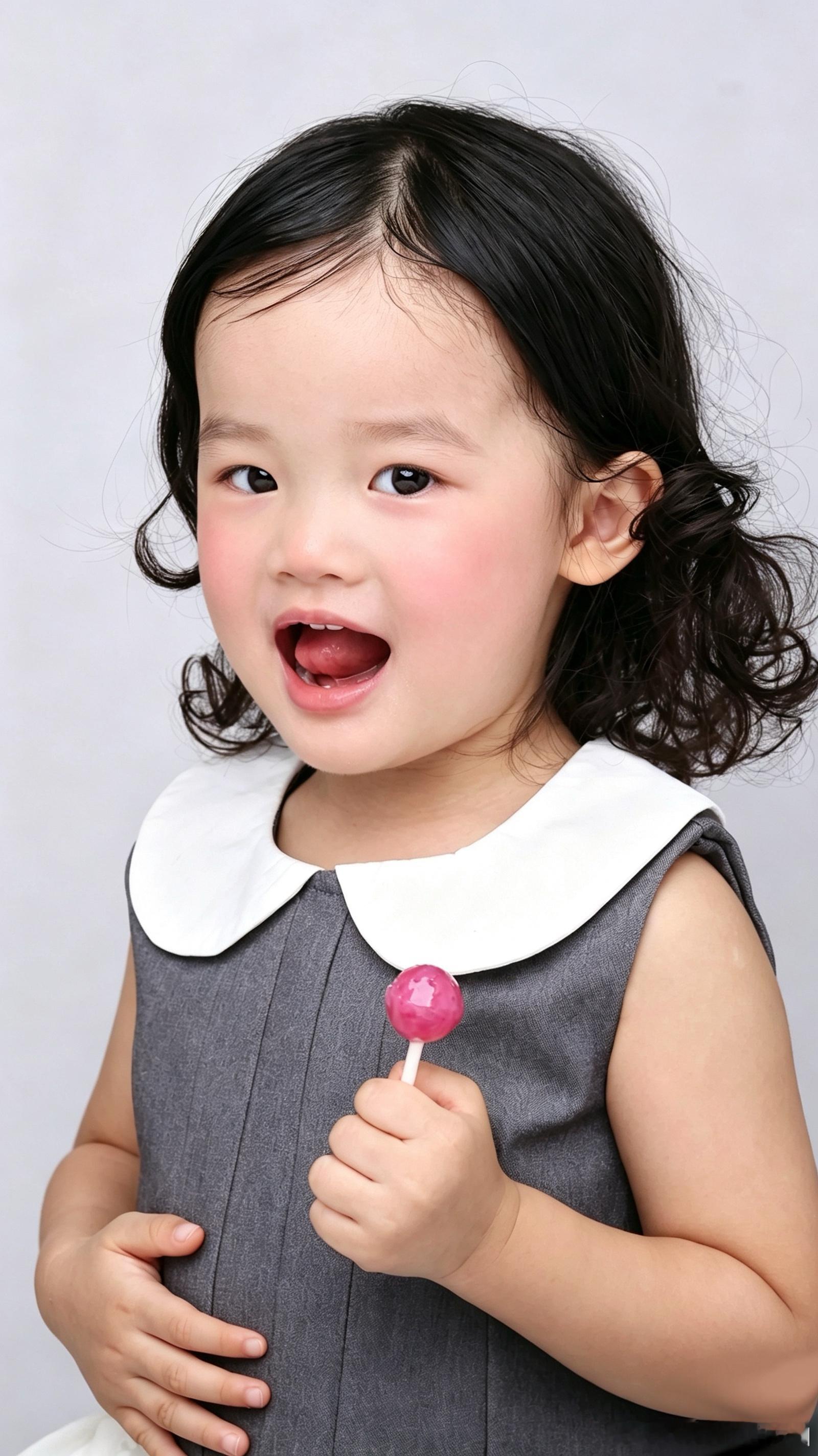今天还去拍了入园照 顺便多拍了几张 ～我的女孩👧 ​​​