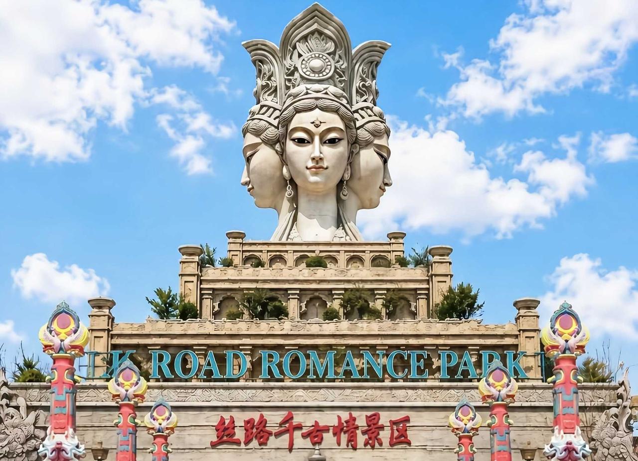 位于青岛胶州上合示范区如意湖畔的丝路千古情景区于2026年6月26日正式开园！