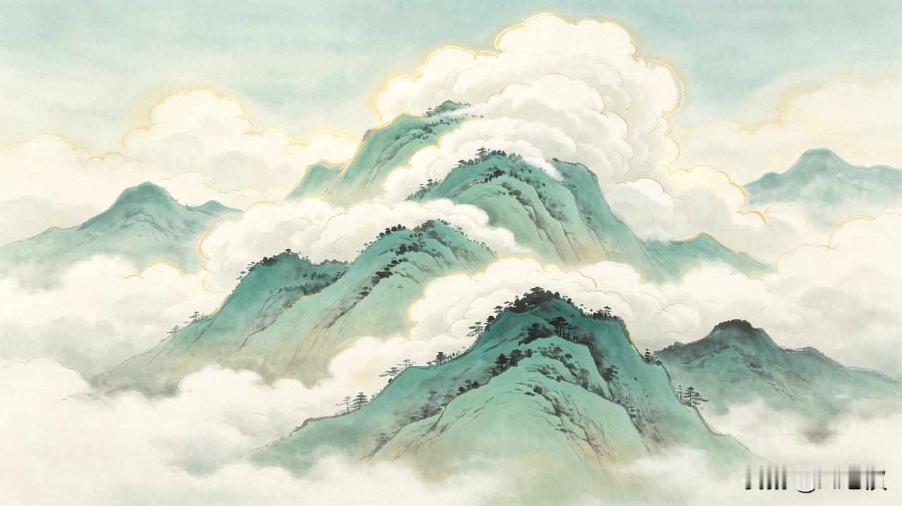 上联：云枕青山云作被
下联：天铺大地天为床