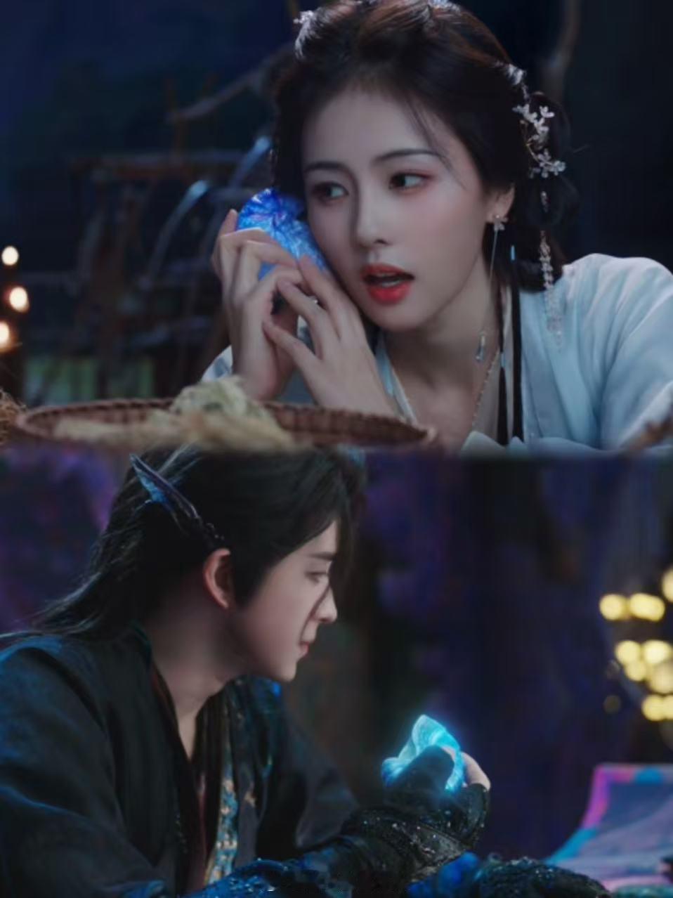 自从去了皓月殿白烁妆造都升级了    白烁这衣服品味，真是越来越高了，都是梵樾宠