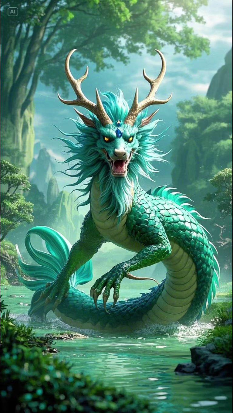 即梦AI 山海经异兽录 上古神兽 山海经