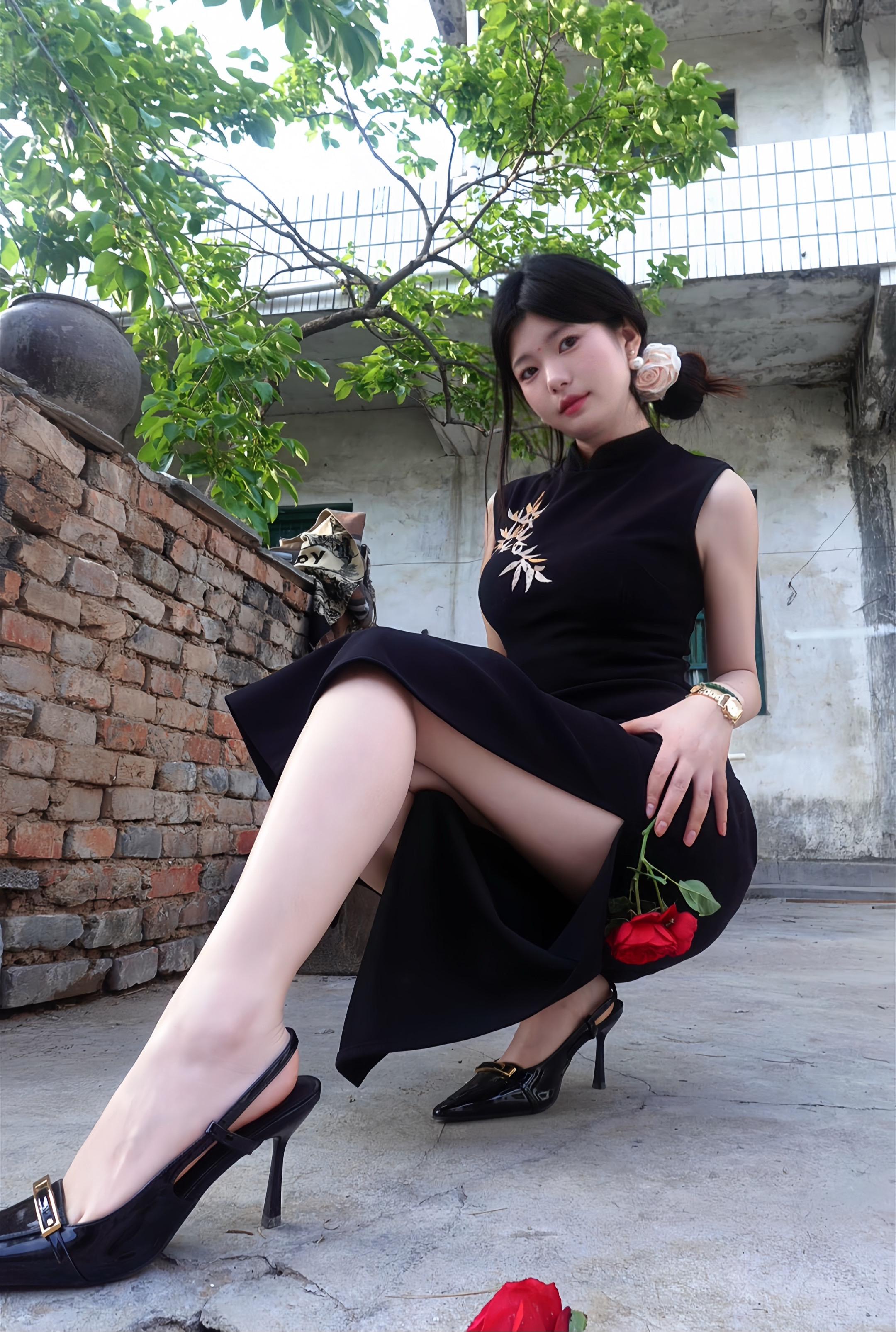 当‘弱柳扶风’变成‘暗夜锋芒’ 是温柔刀，也是斩男剑！ 遇见懂你的东方美