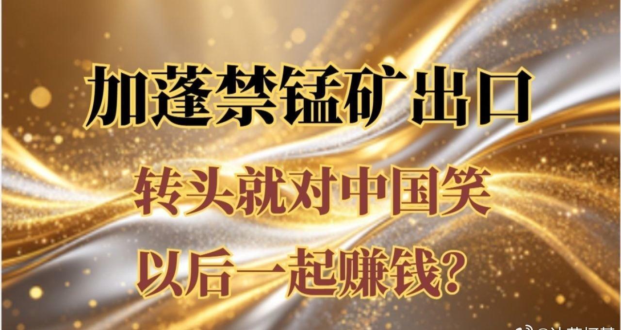 📌加蓬刚禁锰矿出口，转头就对中国笑：以后一起赚钱？>> 加蓬刚禁锰矿出口，转头