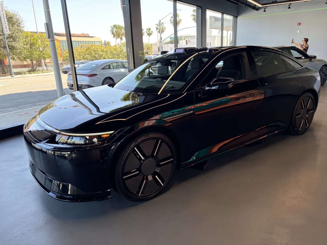 初体验本田和索尼合作的电动车