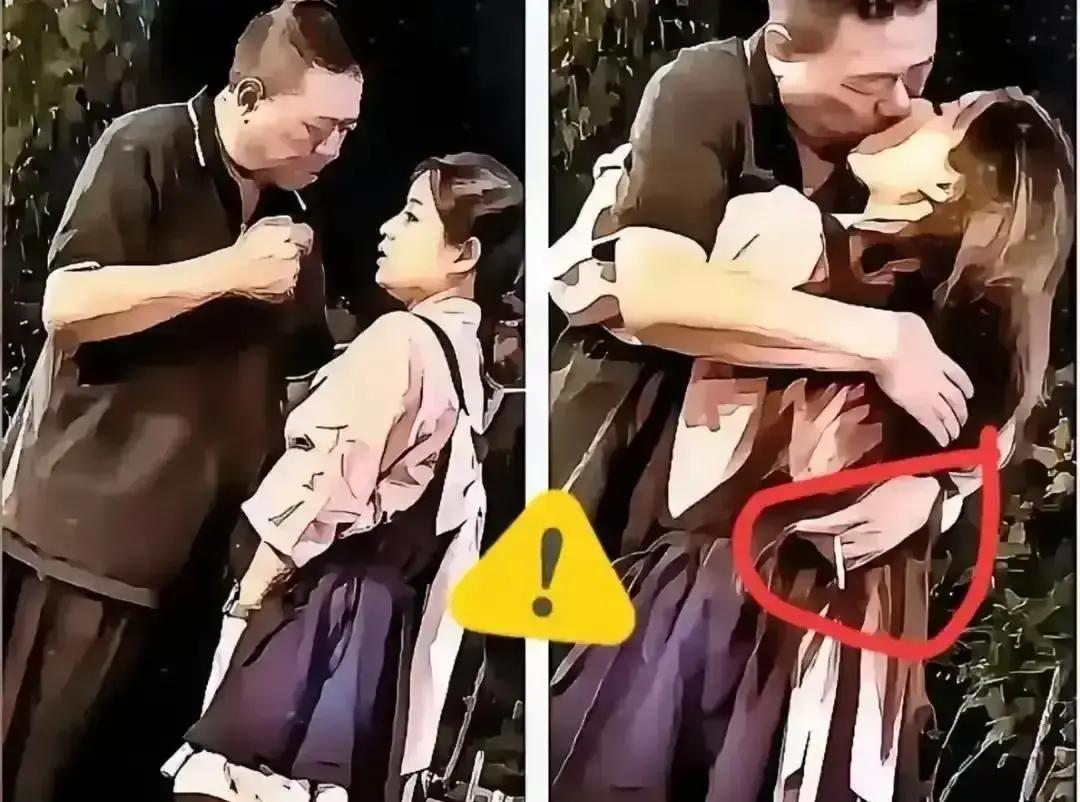 10秒父女照被传包养
 
杭州湖滨路，白发男搭着粉裙姑娘肩膀。镜头里百达翡丽一闪