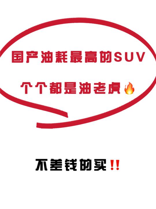 国产油老虎SUV🔥新车、二手都不推荐⚠️