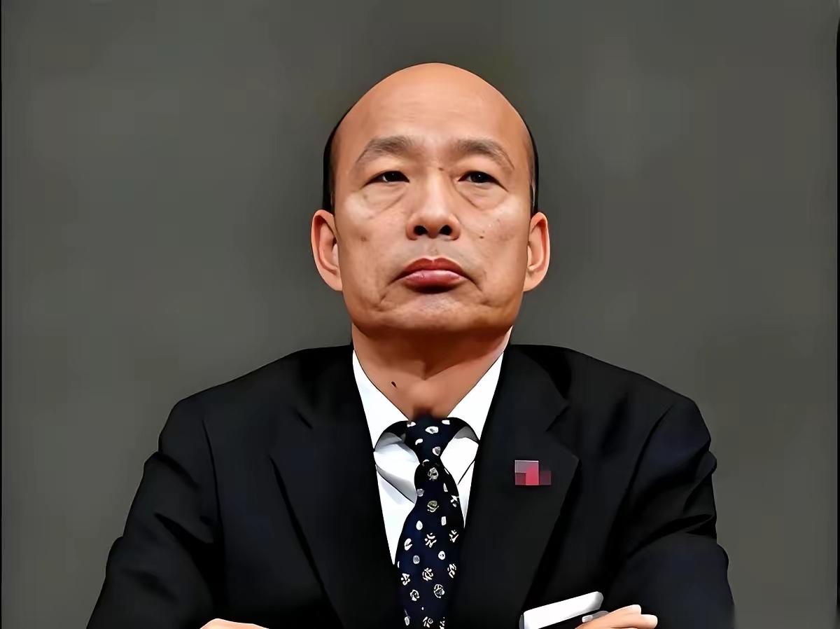 这盆冰水泼得，隔着海峡我都替他打了个寒颤。

韩国瑜这边正撸起袖子，眼里有光，想