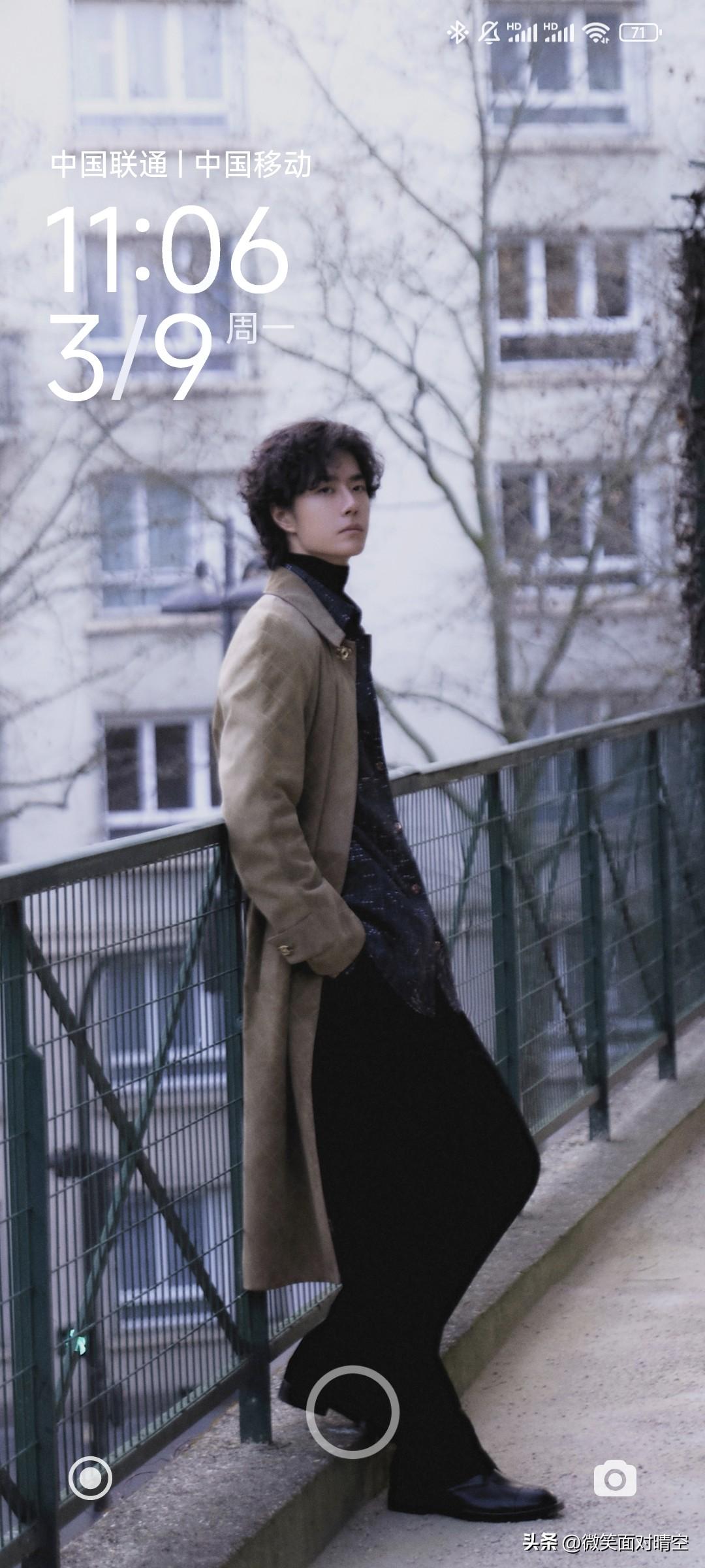 我的新壁纸，这清冷优雅的气质，完美五官。
看得人赏心悦目，心旷神怡。[赞][赞]