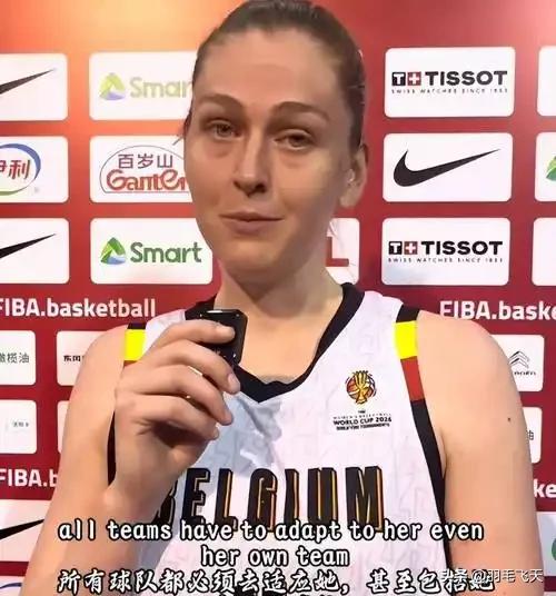 梅斯曼对张子宇赞不绝口
2026年女篮世界杯资格赛小组赛第二轮，比利时女篮依赖精