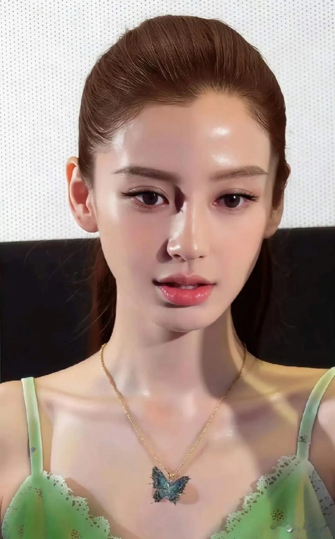 女明星贴头皮造型，谁的头骨发育最好？