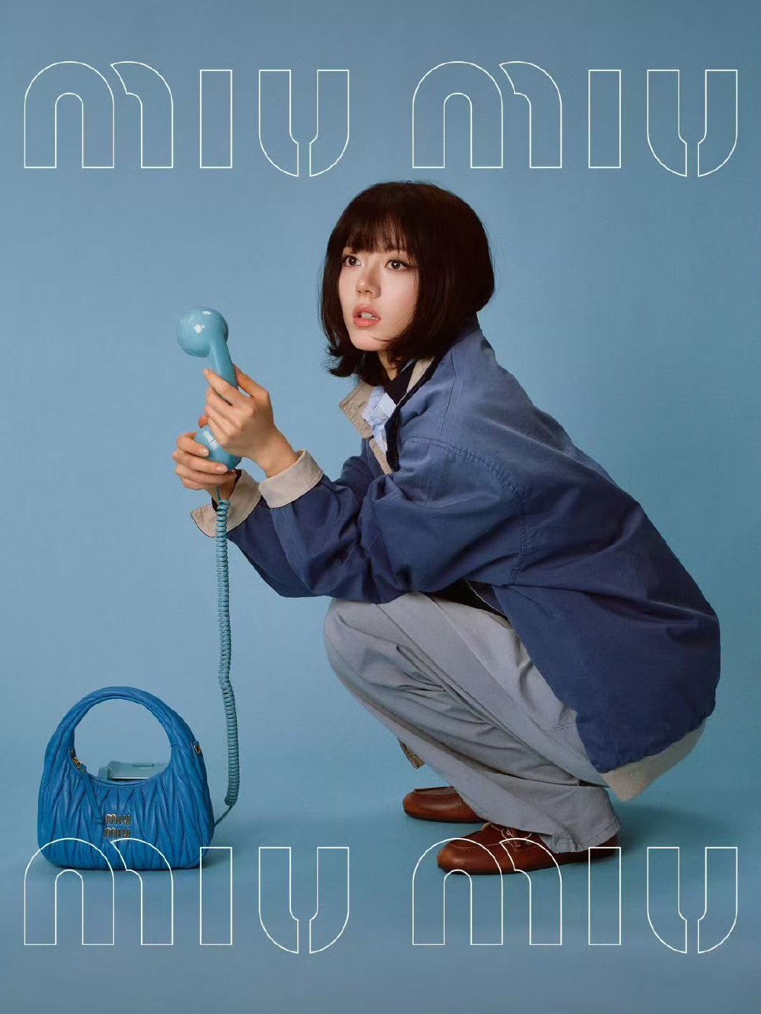 赵今麦MiuMiu3天3套look赵今麦MiuMiu3天3套look！太宠了！M