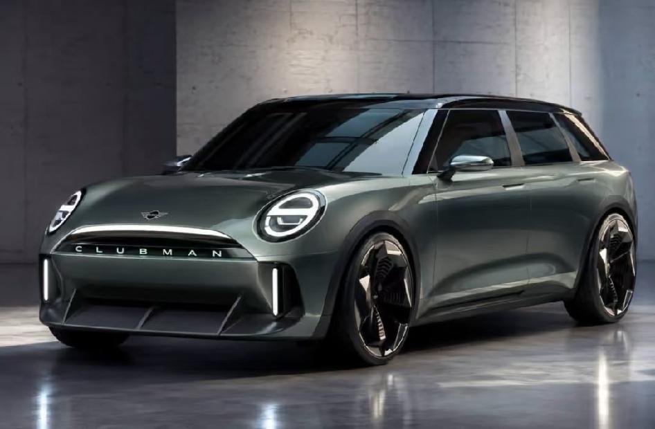 这是网传的MINI CLUBMAN渲染图，看起来外观和内饰装饰更加具有个性化。