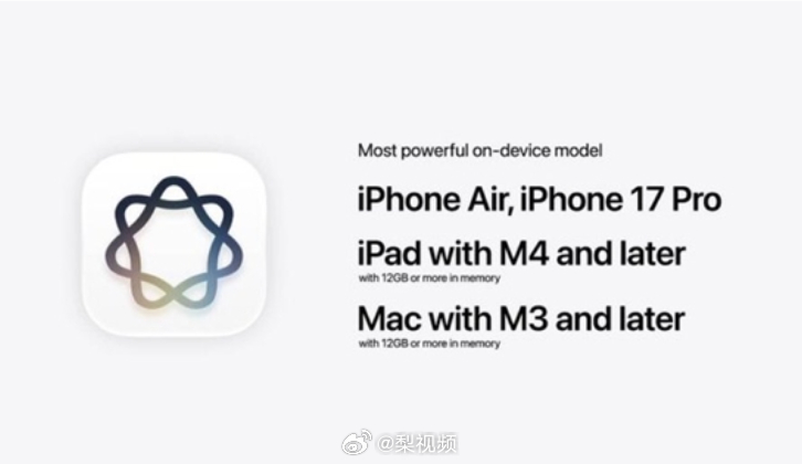 【iPhone17无缘苹果最强端侧大模型苹果最强端侧大模型】苹果在WWDC202