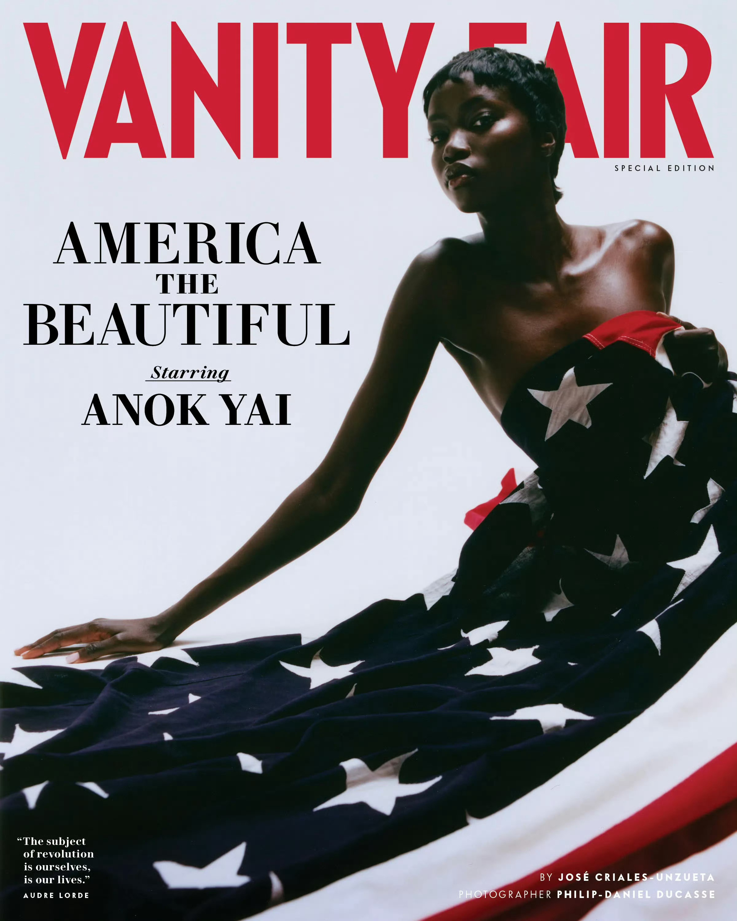 Anok Yai × Vanity Fair Special Edition 2