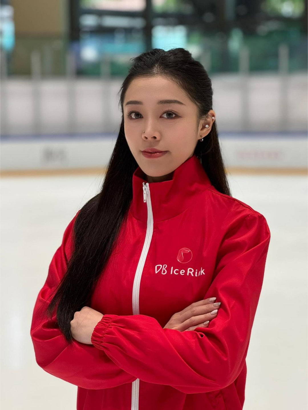 港姐苏怡当教练了，DB Ice Rink 