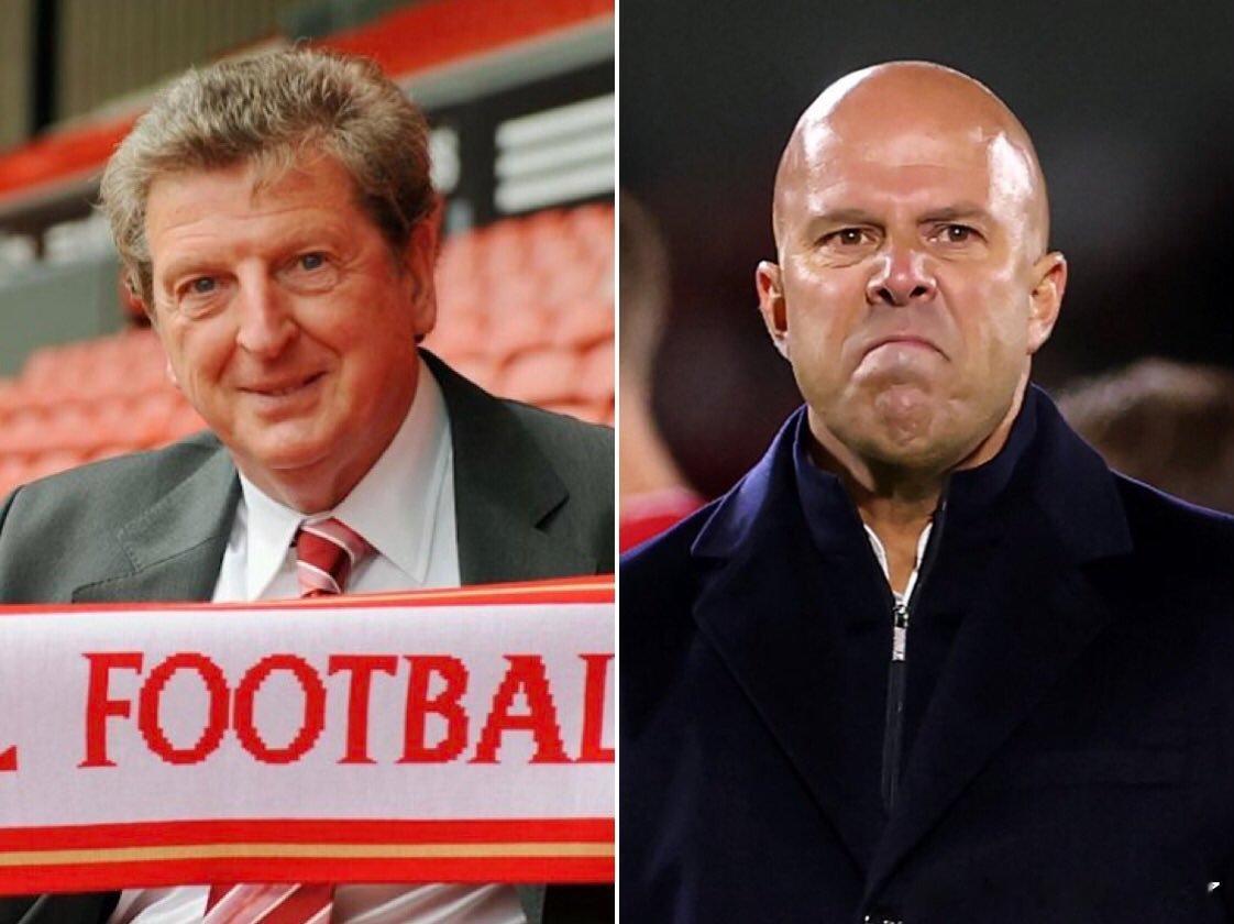 霍德森在执教利物浦期间吞下9场败仗。而霍奇森就是被达格利什半途救火接任利物浦近1