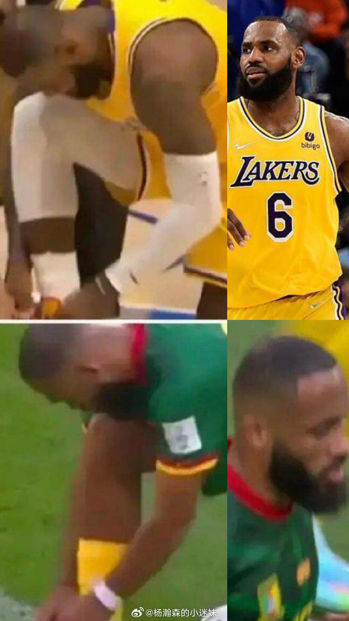 “跨界双胞胎”！笑的我呀！当世界杯球员撞脸NBA球员，画面太搞笑！澳大利亚vs土