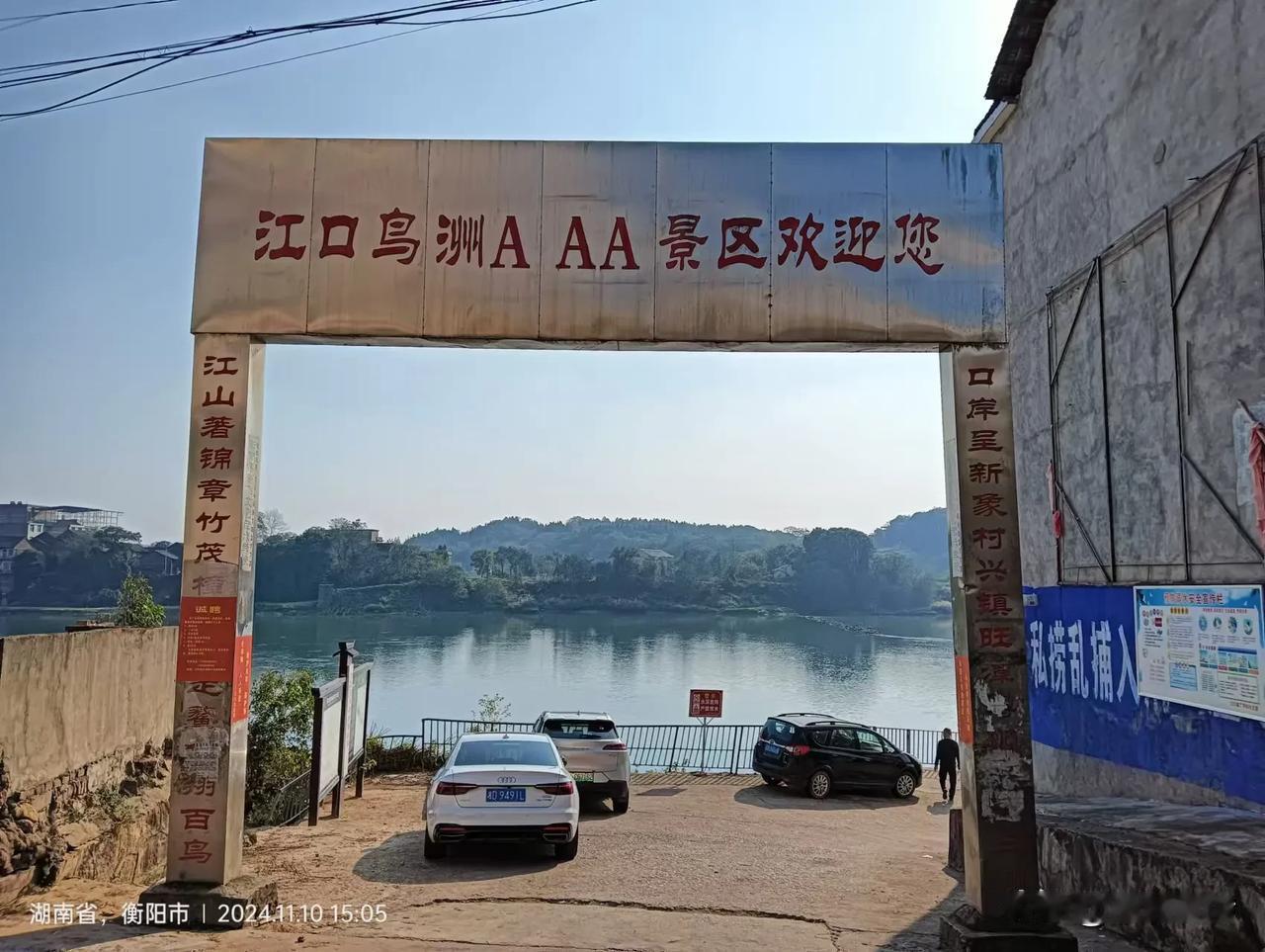  实拍衡阳江口鸟洲，作为候鸟停歇天堂，江口鸟洲这些年空气质量越来越好了，吸引了更
