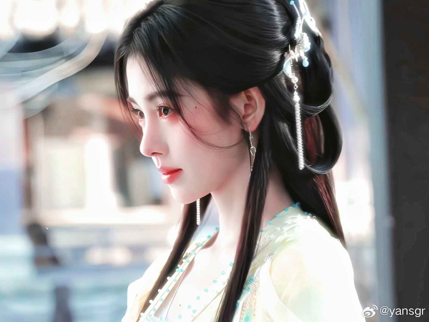 鞠婧祎  jjy鞠婧祎花间令 jjy鞠婧祎杨采薇“在某个不知名的角落许你岁岁平安