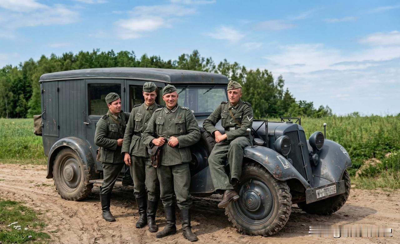 德国陆军野战无线电通信车 Kfz 17（霍希 830 R 型），约1939年至1