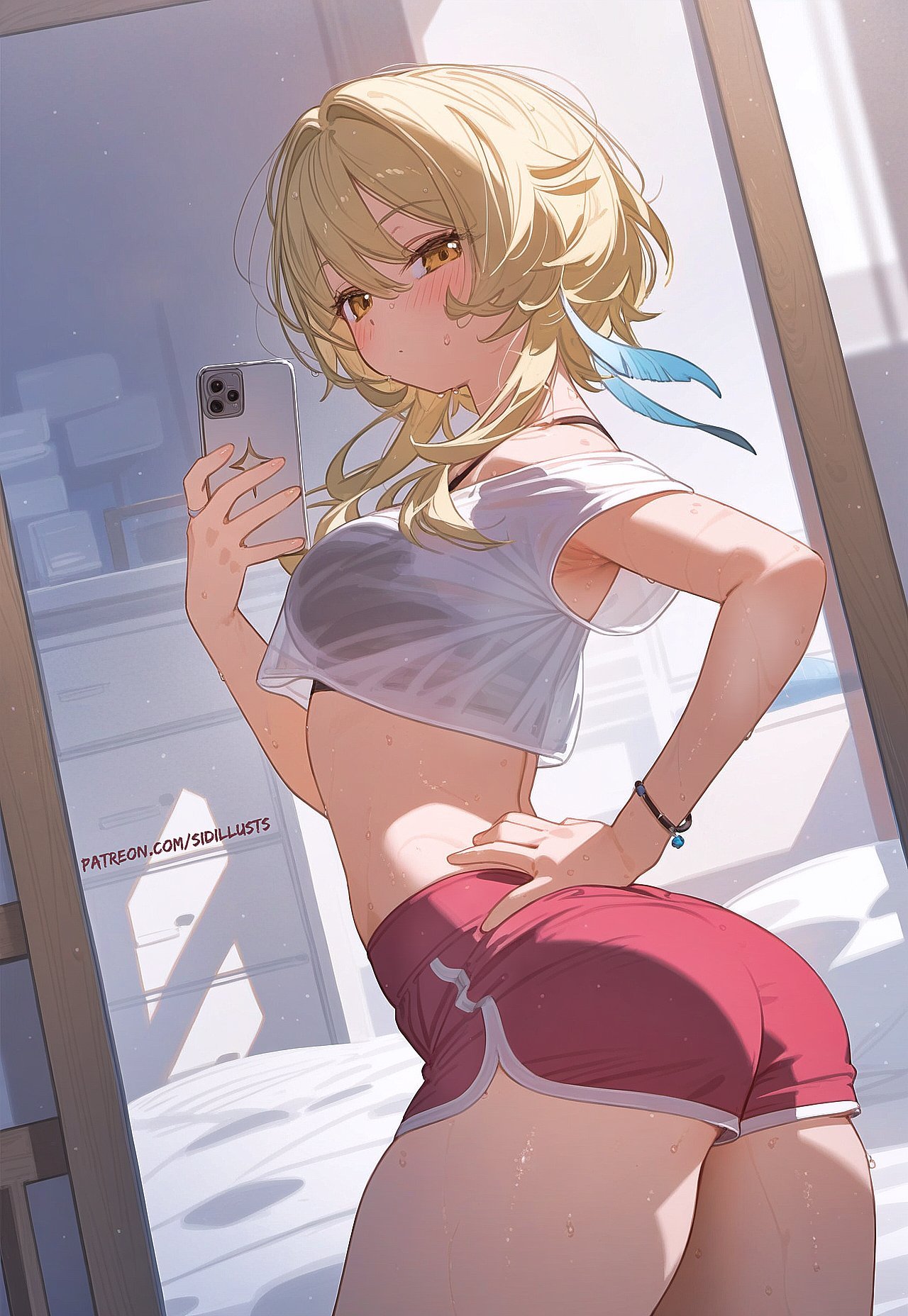 健身荧宝～cr:画师 sidillusts#原神##原神5.0版本##超话创作官
