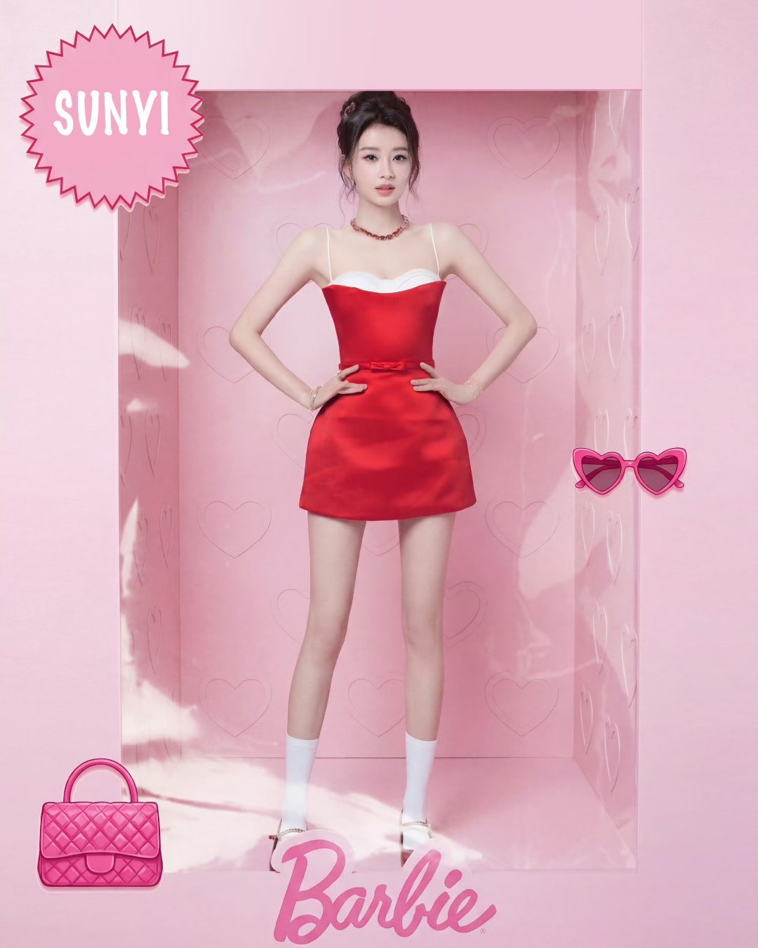 乘风2026姐姐后场出片 孙怡芭比娃娃大片好女团风，颜值高身材好完美适配爱豆造型