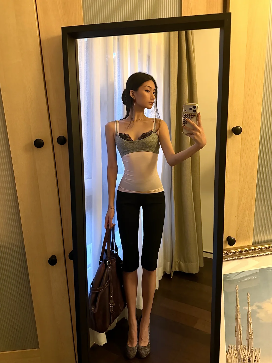 lace bra outfits 🩰