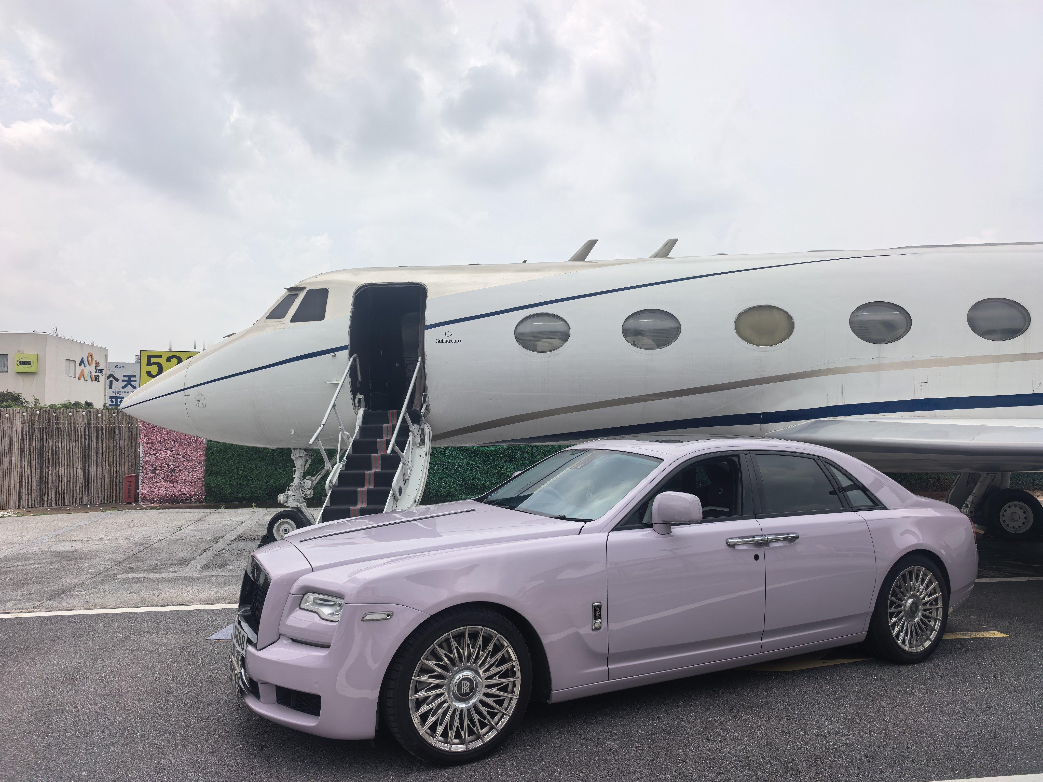 今天的拍摄已经准备就绪✈空中的士   私人飞机  公务机   湾流  商业拍摄 