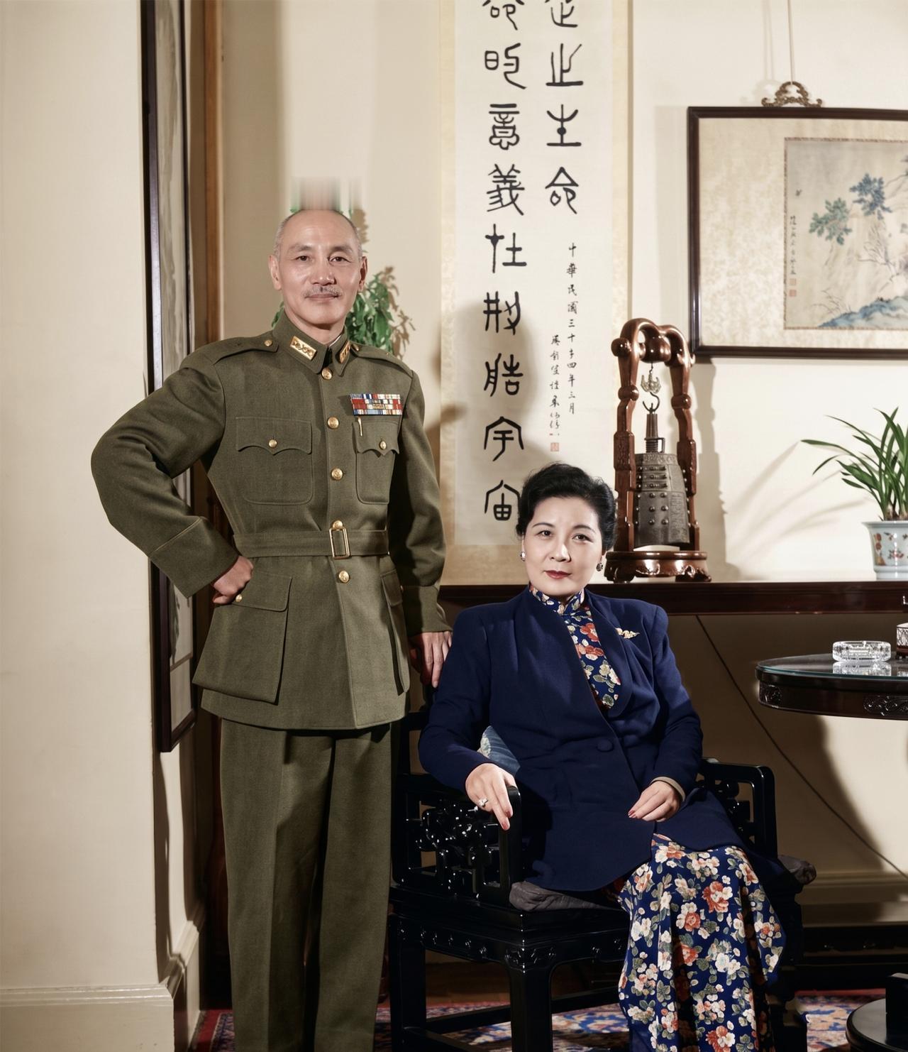 老蒋夫妇