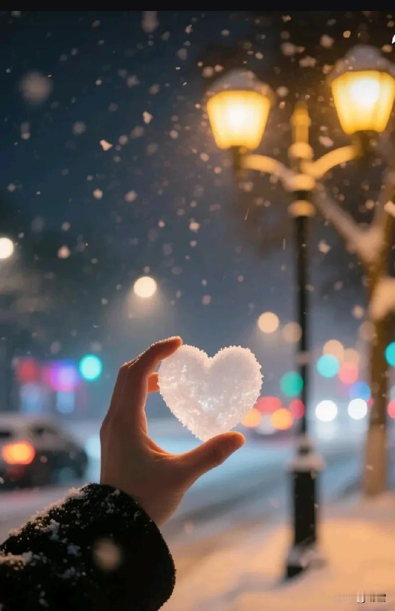 今朝已是同淋雪，

此生必定共白头

昨天下班，

地铁口飘起雪花。

我欲撑伞