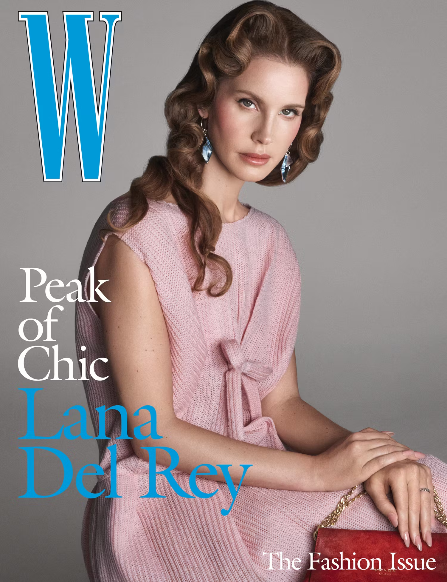 太美了！打雷Lana Del Rey登上《W》杂志封面及写真美图大赏！透露新专辑