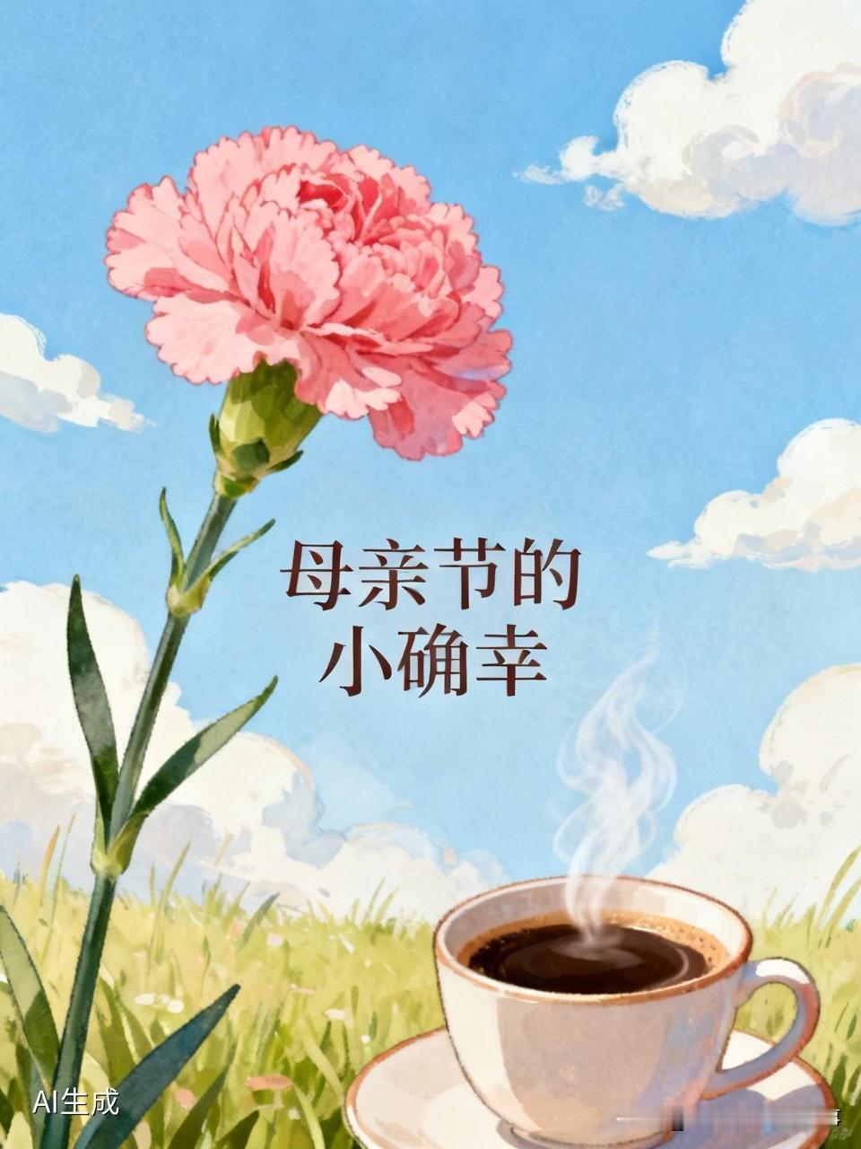 昨天母亲节，我盼了一天，盼了个寂寞。
儿媳妇连句问候也没有。
咱也别有怨气。
本