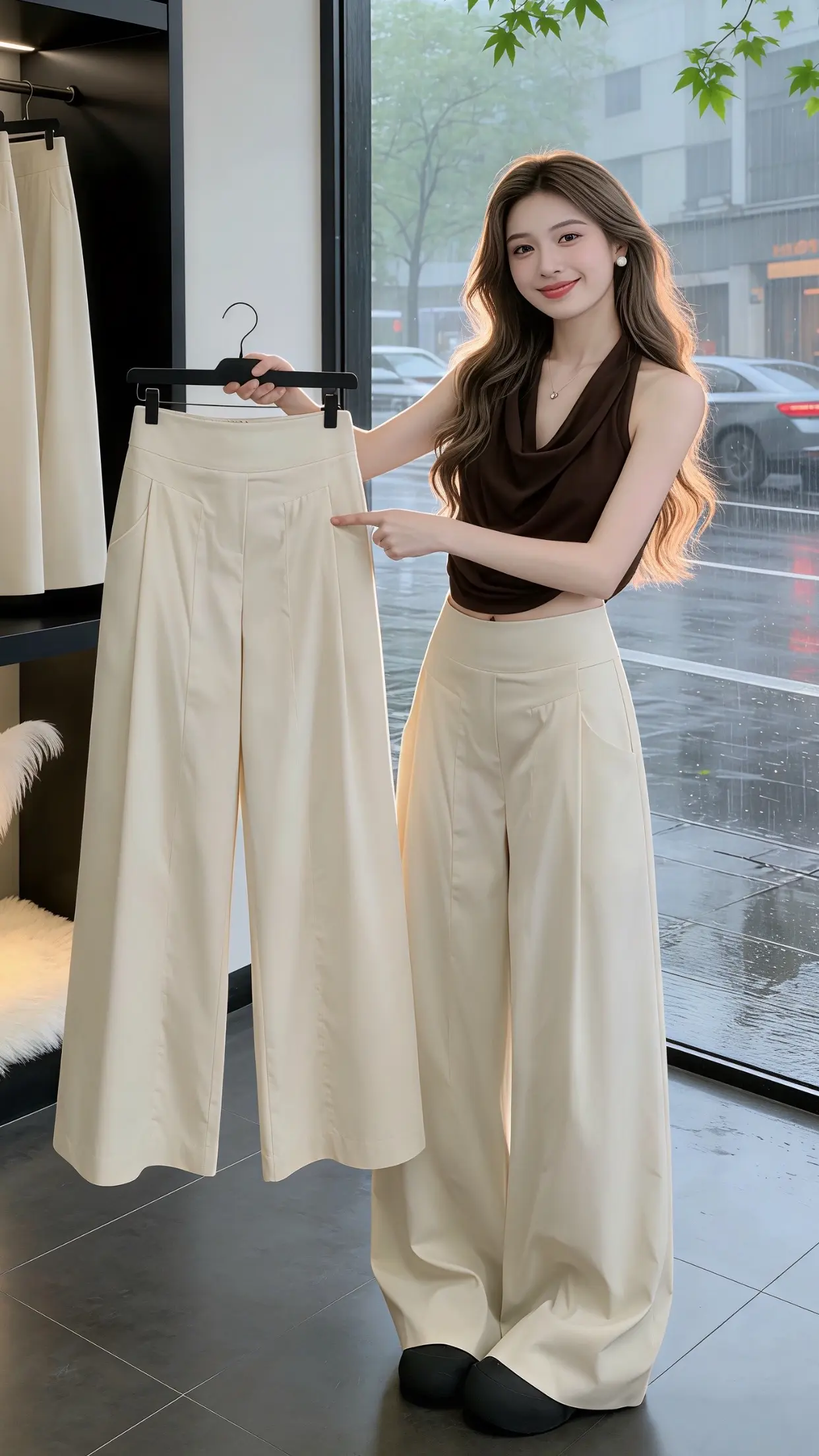 显瘦显高显腿长裤子 穿出你的chic风 又美又温柔的穿搭 高级松弛感穿...