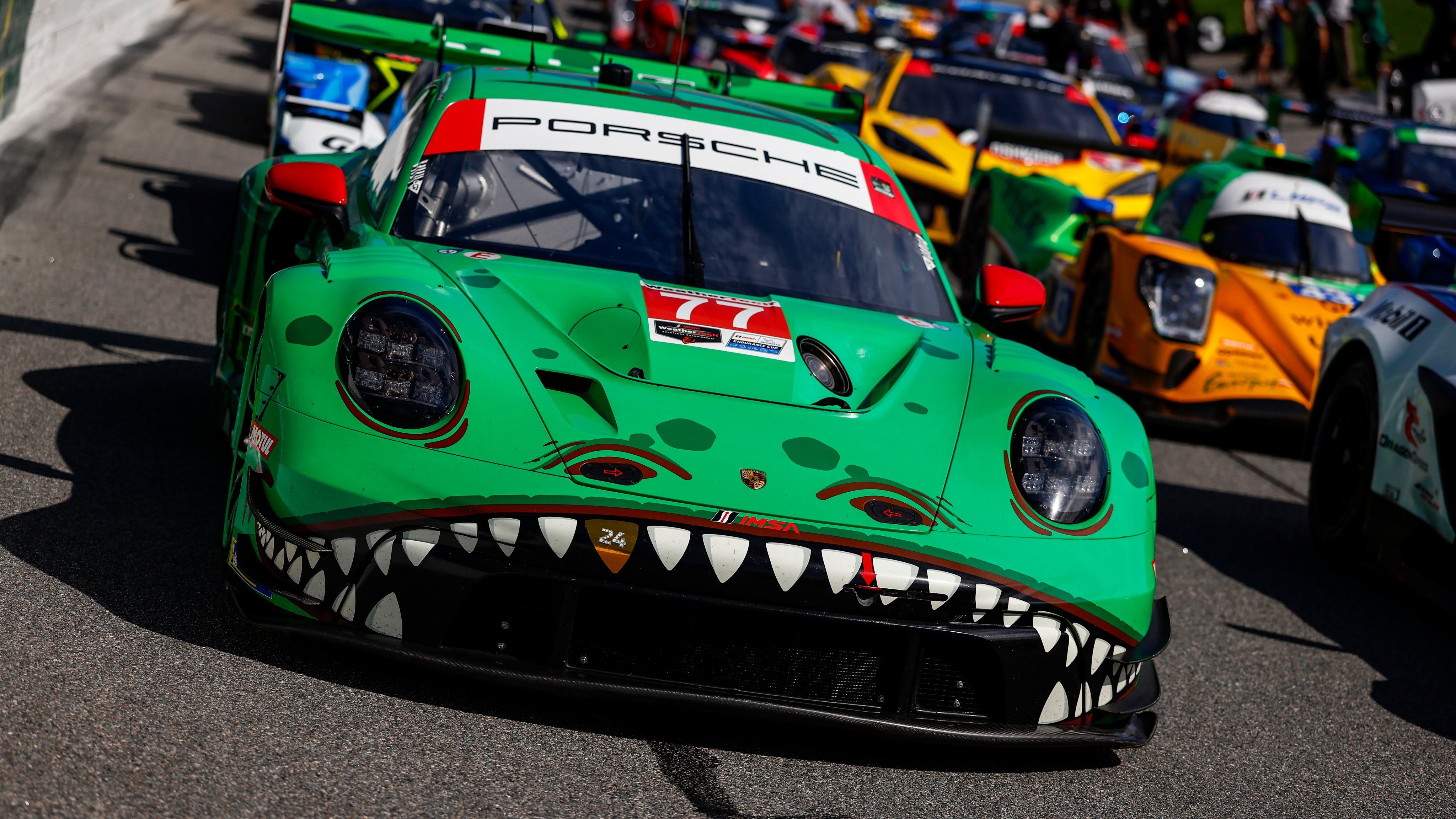 imsa卫士泰克跑车锦标赛 AO Racing 的4款 911 GT3R 赛车涂
