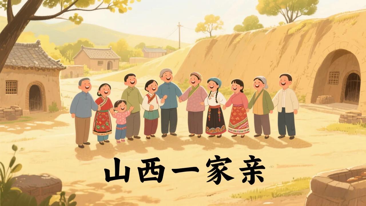 ——从窑洞炊烟到数字星河的千年守望

一、山河为盟：刻进黄土的“晋地契约”

1