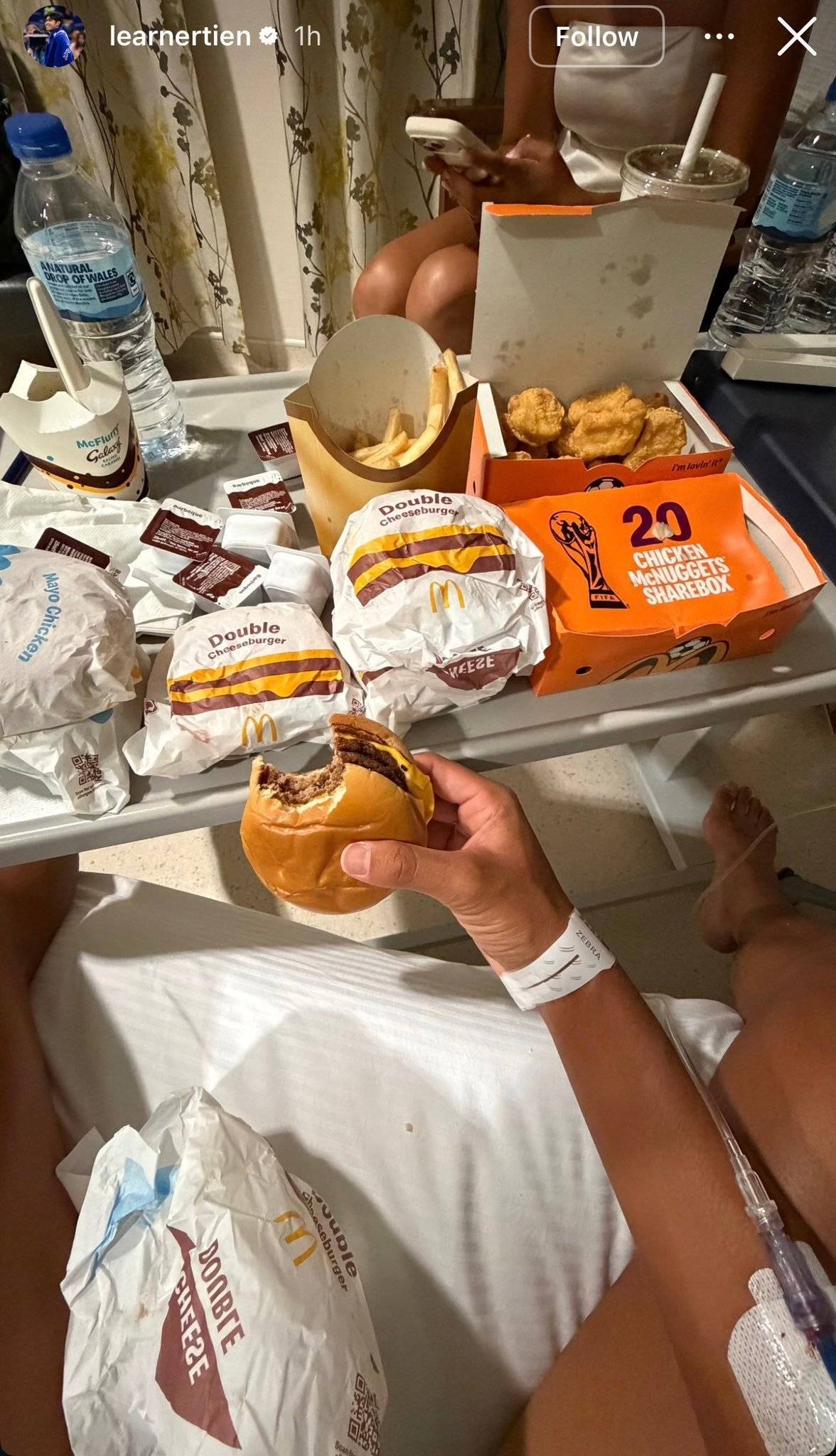 都说北京没有美食，北京人最爱吃麦当劳🍔…看完这张照片我真饿了🤤温网2026