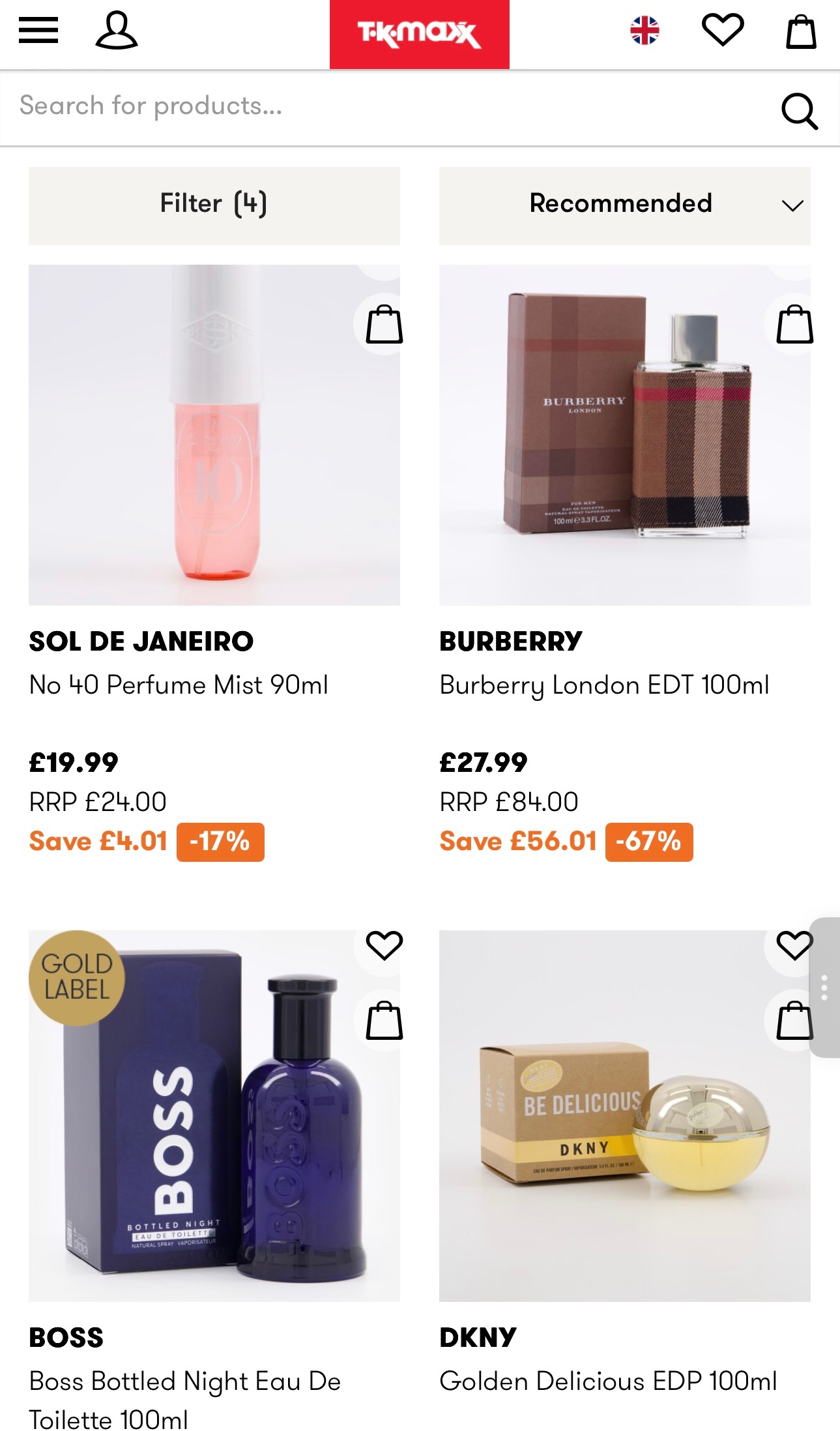 最近真的有点沉迷刷 TK Maxx 了先是香氛区走不动道，Burberry 那种