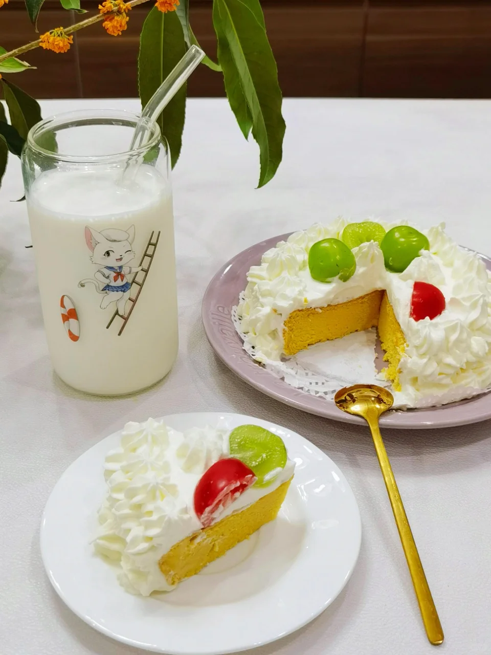 电饭煲也能做出高颜值蛋糕🍰，不信来看