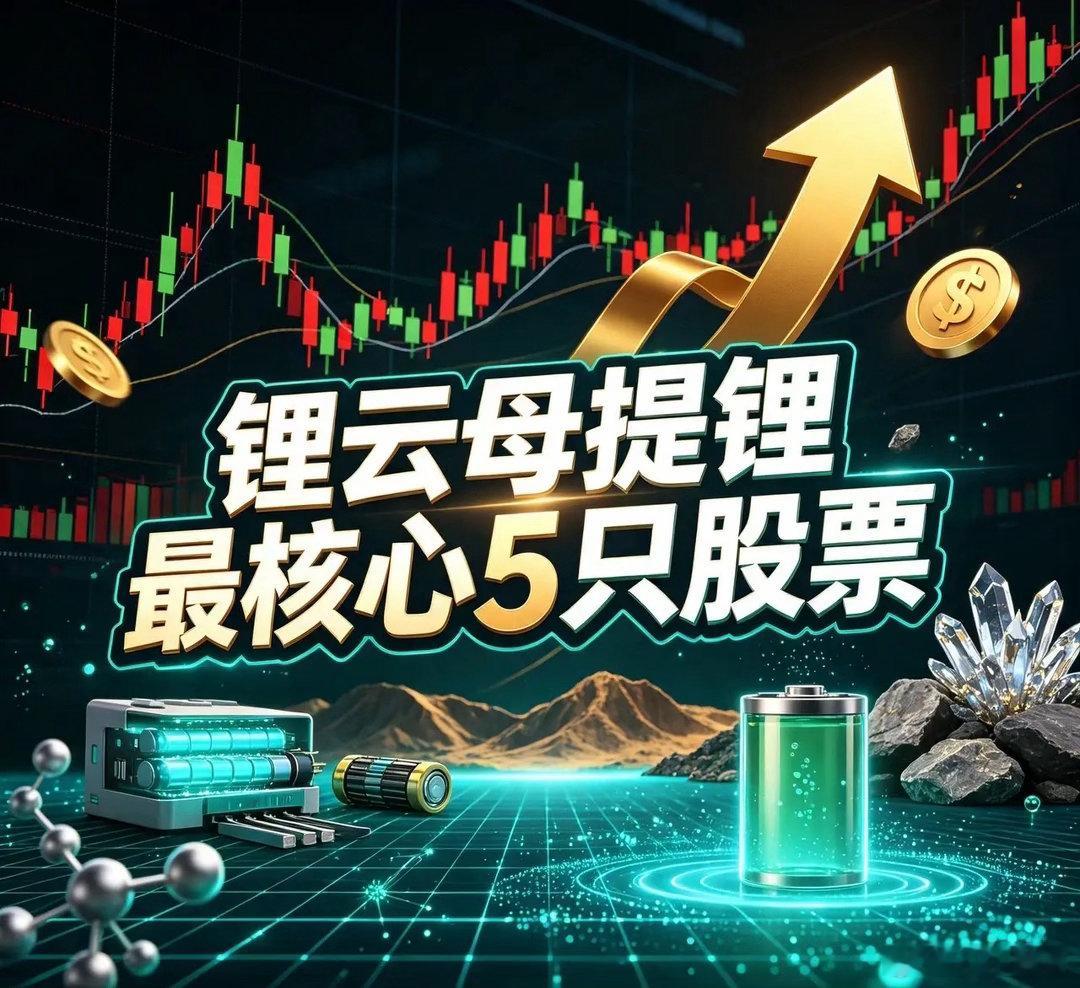 锂云母提锂最核心5只股票1、永兴材料（002756）股价：48.33元资源：控股