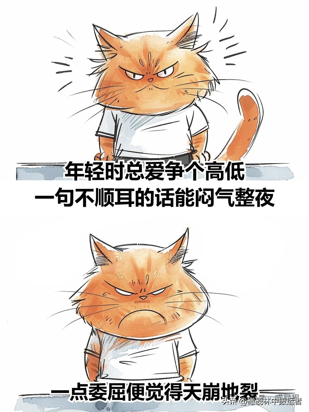 I 已经到了不能生气的年龄，大家共勉温柔治愈漫画 漫画治愈时刻 日常治愈漫画