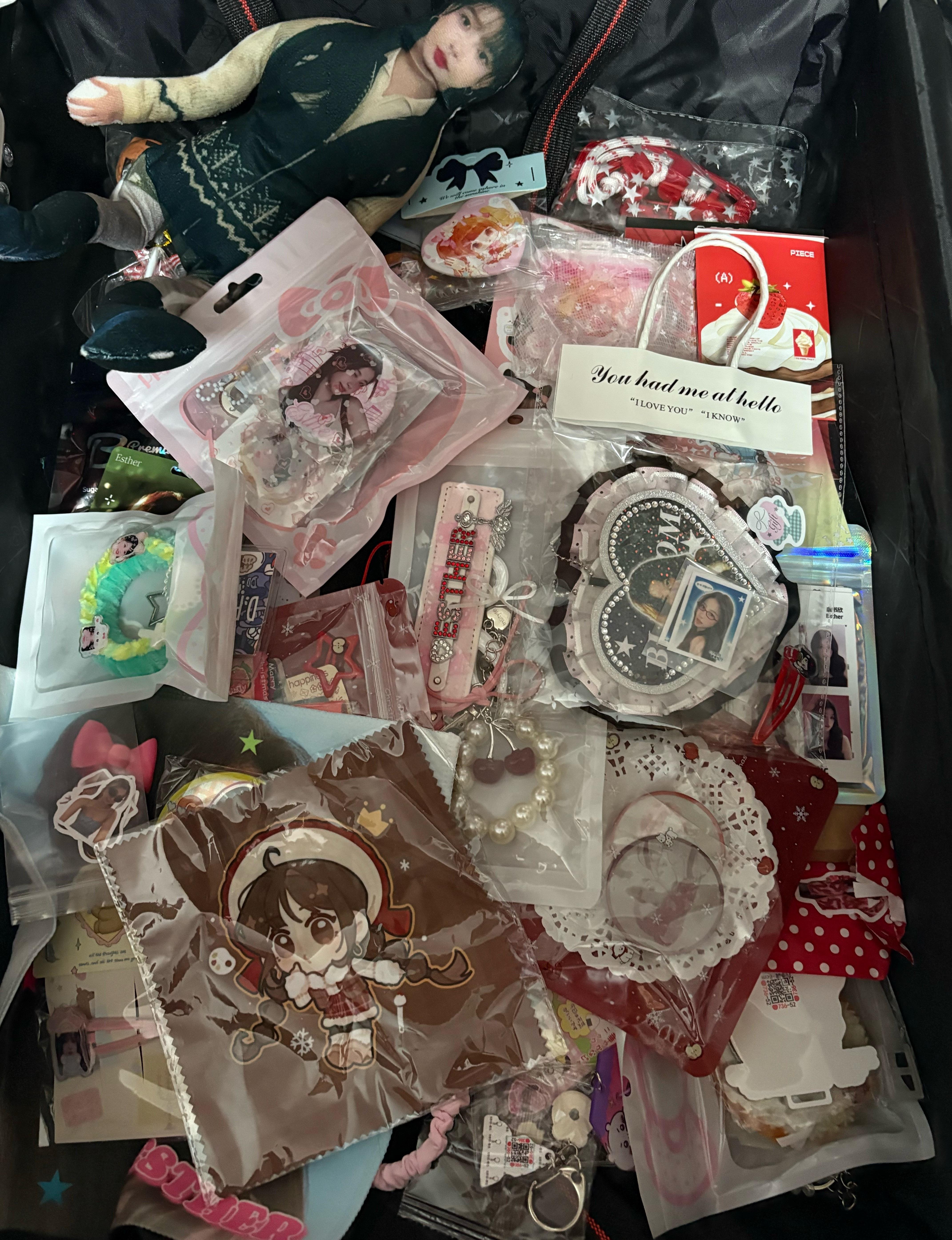 当时没认真看大家做的物料，现在一看都好美丽。。。每个人都好会做🥰🥰🥰 