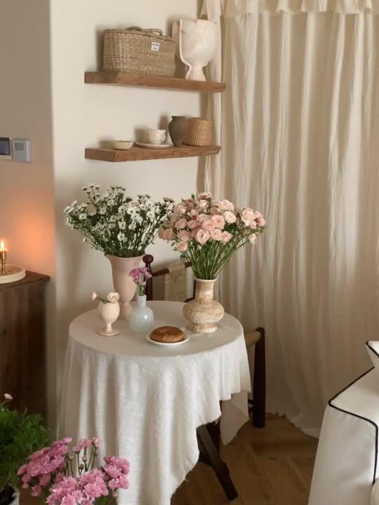ins浪漫满屋♡：）春来无事 只为花忙🪻💐