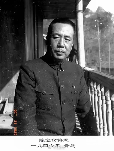 历史知识 陈宝仓将军1923 年从保定军校毕业，进入阎锡山部队，从排长做到团长。