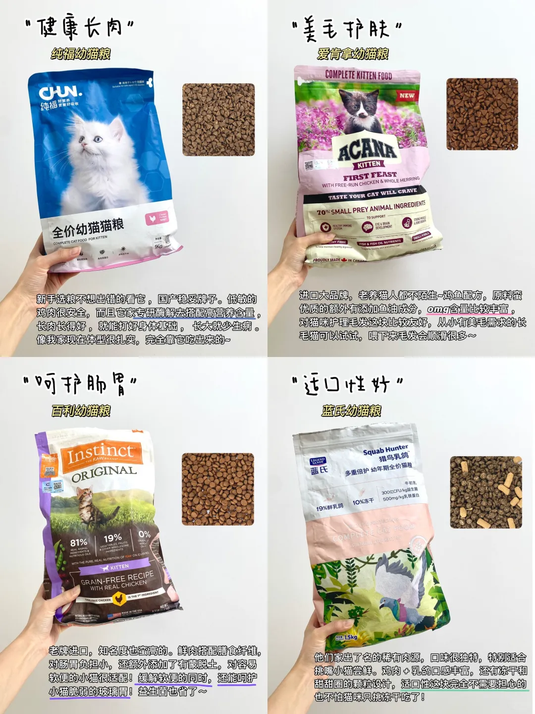 接新猫必回购的4款高性价比幼猫粮推荐