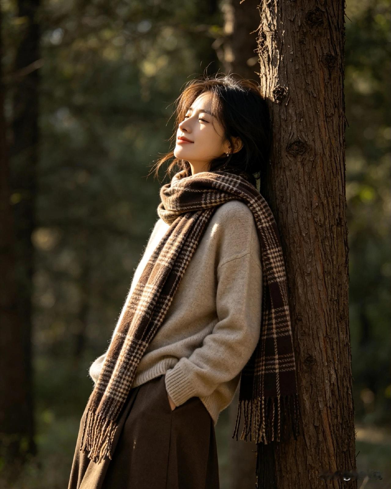 世人逐浪漫，
我独爱偏袒。
烟火一念，
人海一眼，
风雨一肩，
岁月一安。
倾心