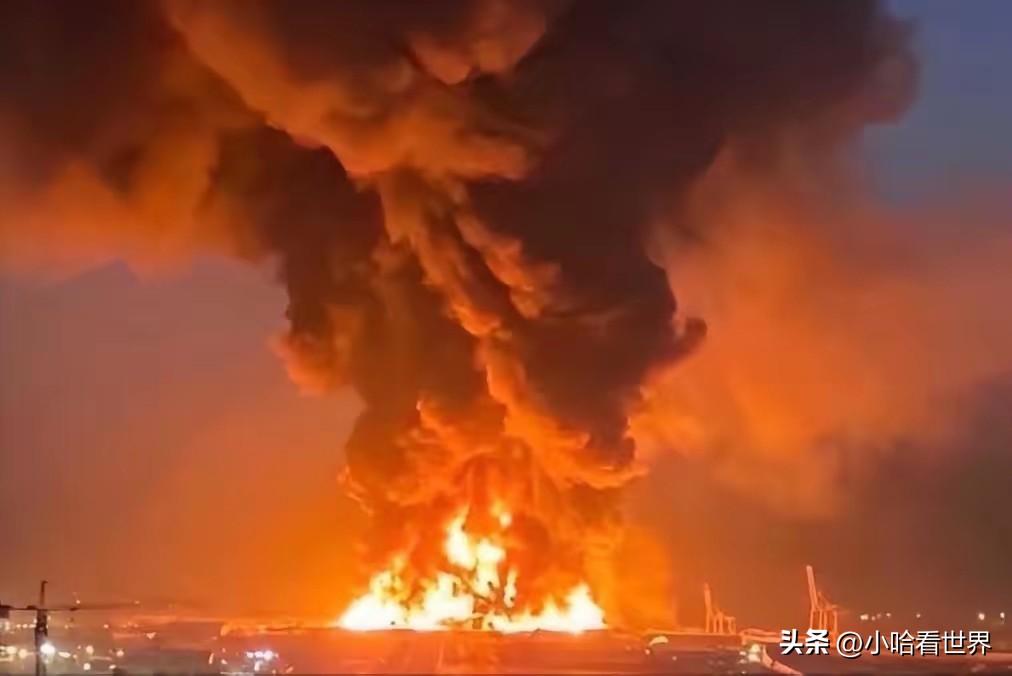 看来伊朗的打击已经无所顾忌了，根据相关报道，伊朗发射的无人机，直接击中了以色列“