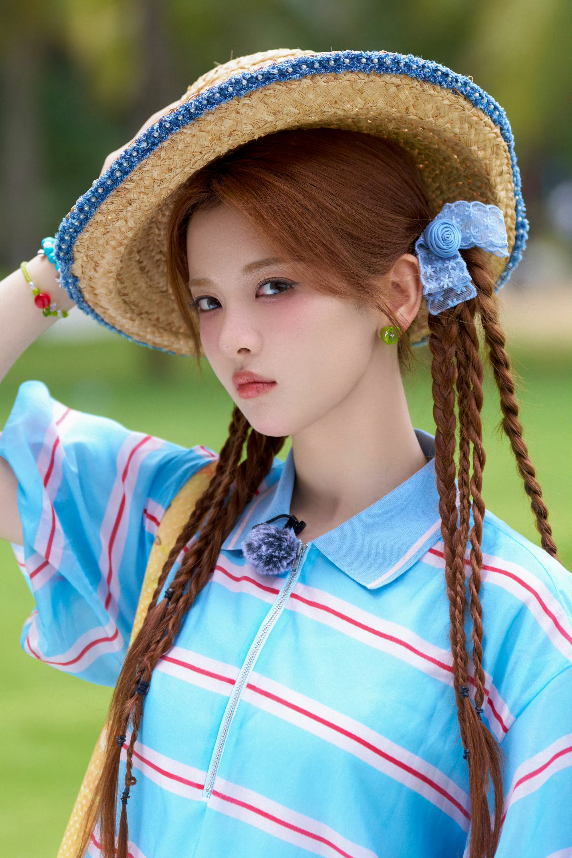 杨超越蓝色海岸风杨超越开启关于蓝色的梦境杨超越开启关于蓝色的梦境，好美，[阴险]