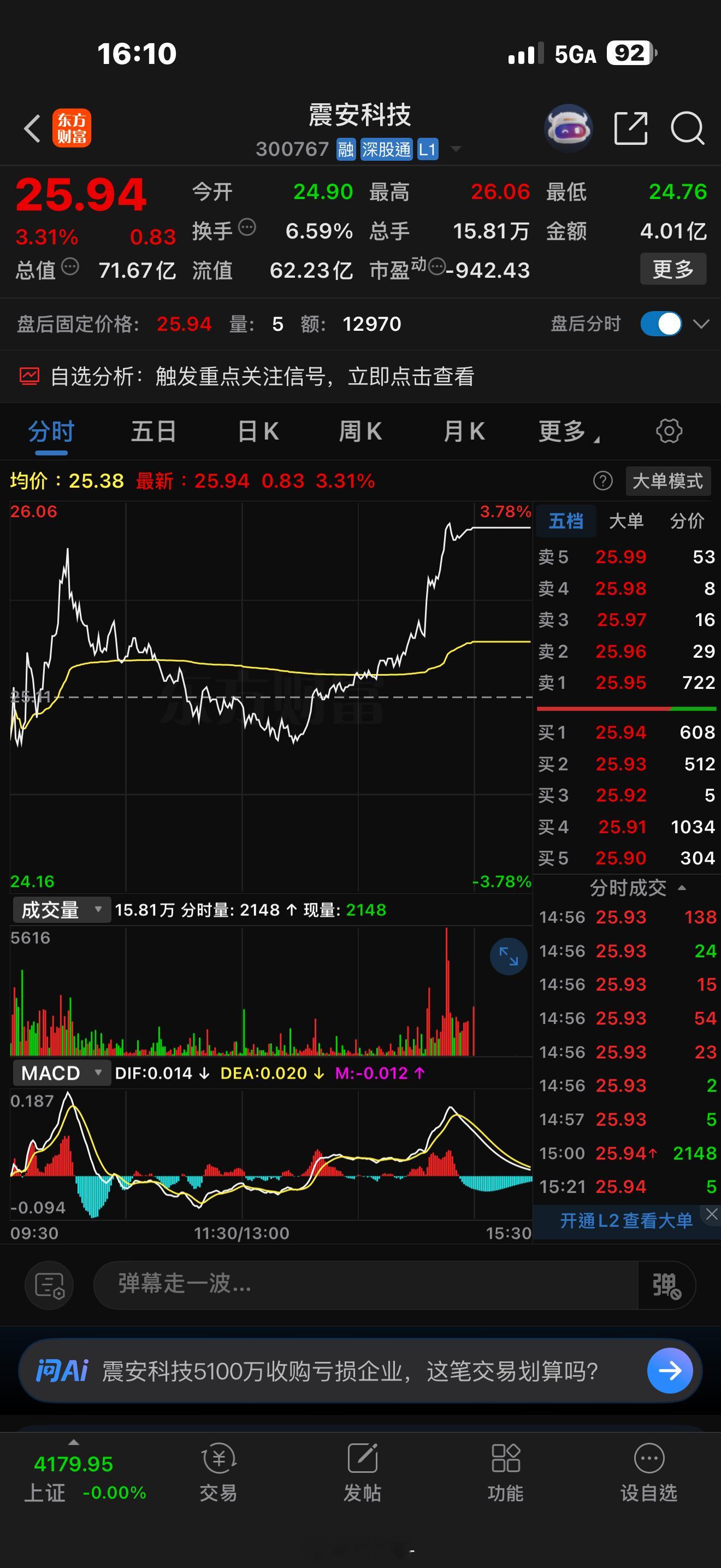 震！！！ 